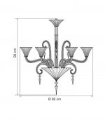 LUSTRE MILLE NUITS 6L - Imagem 2
