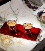 CONJUNTO DE CAFÉ HARCOURT COM BANDEJA VERMELHA - Imagem 3