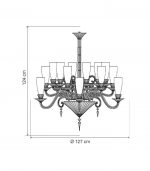 LUSTRE MILLE NUITS 18L PV - Imagem 2