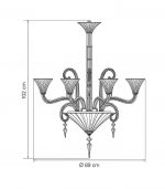 LUSTRE MILLE NUITS 8L - Imagem 2