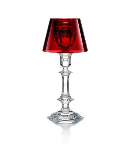 CASTIÇAL HARCOURT OUR FIRE VERMELHO
