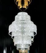 LUSTRE TUILE DE CRISTAL FUTUR DECO FROZEN