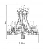 LUSTRE ZENITH 24L - Imagem 2