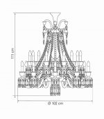 LUSTRE ZENITH CLEAR AND RED 18L - Imagem 2