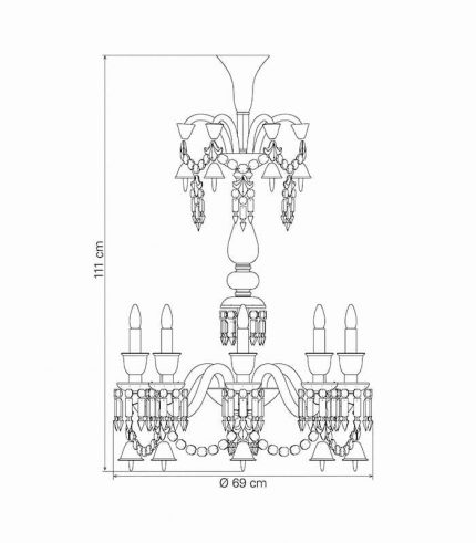 LUSTRE ZENITH FLOU LONGO 8L