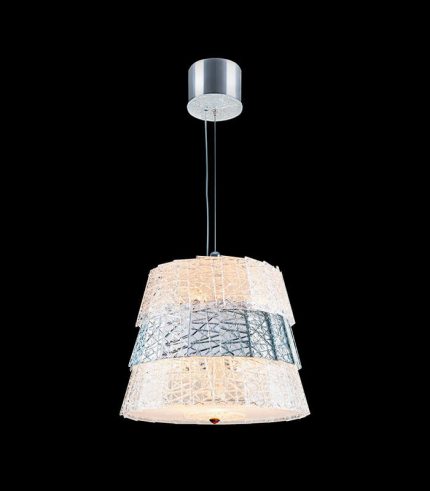 LUSTRE TUILE DE CRISTAL FROZEN SILVER PEQUENO