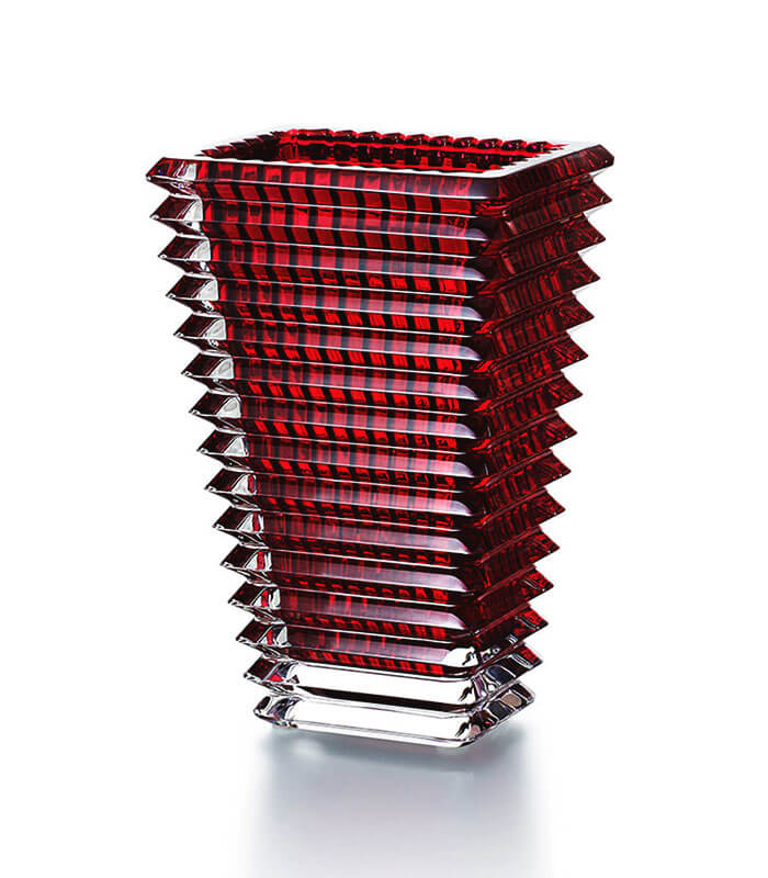 VASO-EYE-RETANGULAR-200-VERMELHO VASO EYE RETANGULAR 200 VERMELHO - Imagem 1