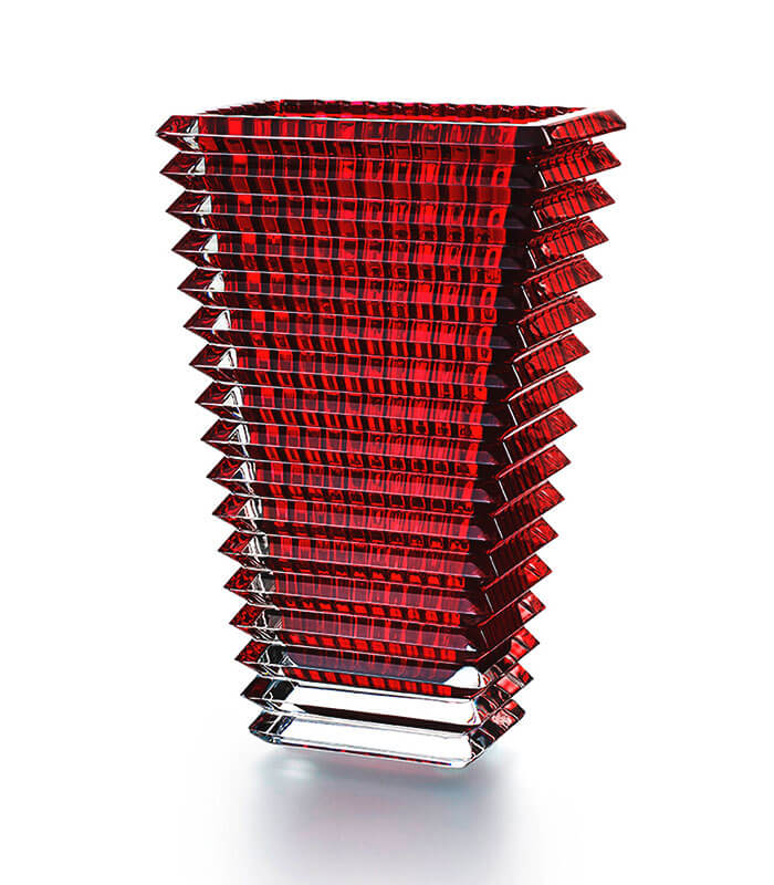 VASO-EYE-RETANGULAR-300-VERMELHO VASO EYE RETANGULAR VERMELHO 300 - Imagem 1